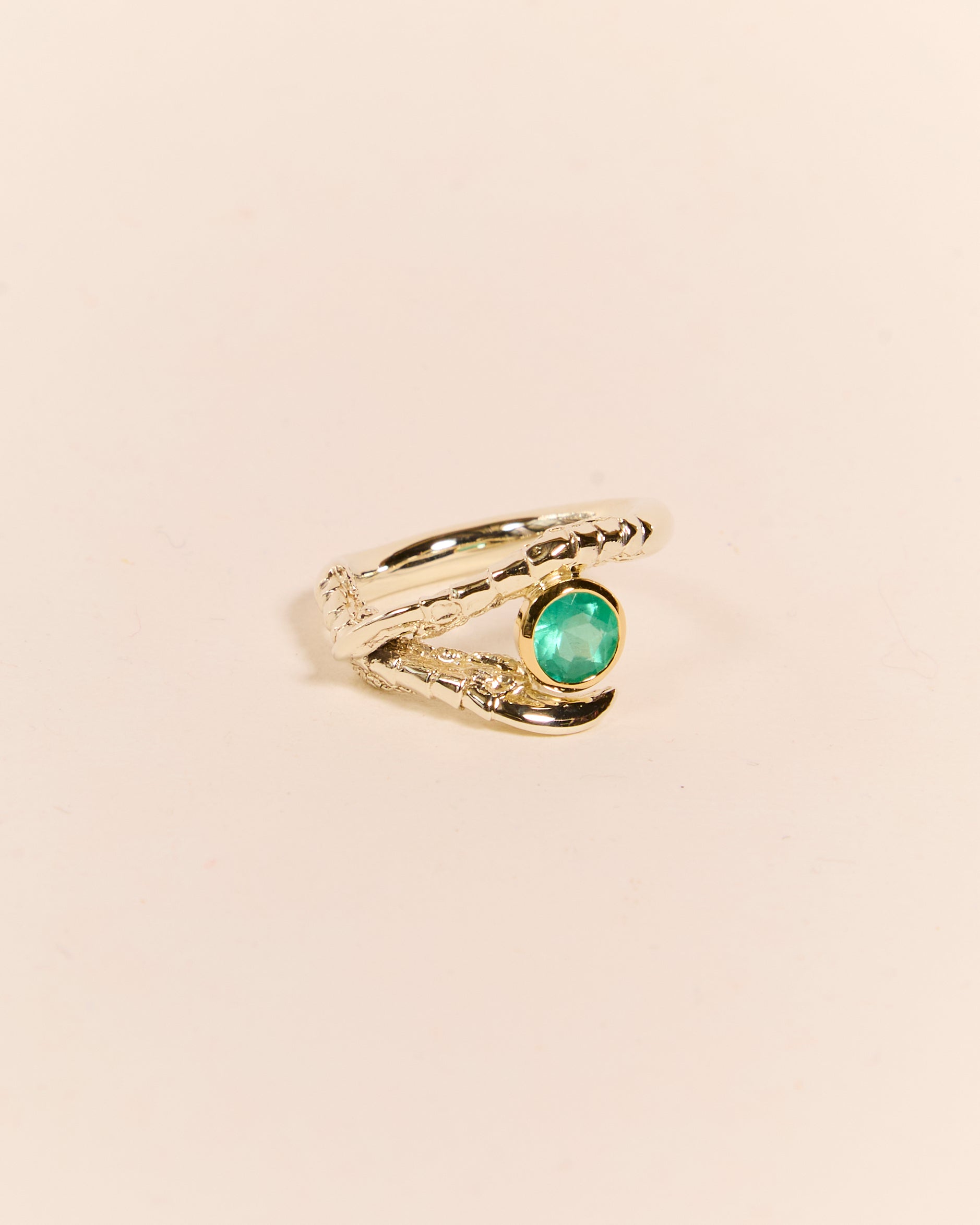 Emerald Orb Ring - M