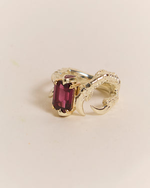 Pink Tourmaline Mood Ring - L £3,190