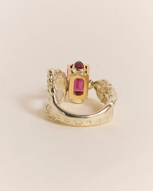 Pink Tourmaline Mood Ring - L £3,190