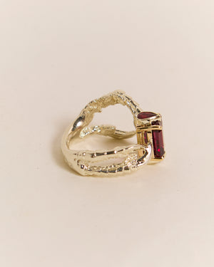 Pink Tourmaline Mood Ring - L £3,190