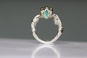 Green Sapphire Mood Ring