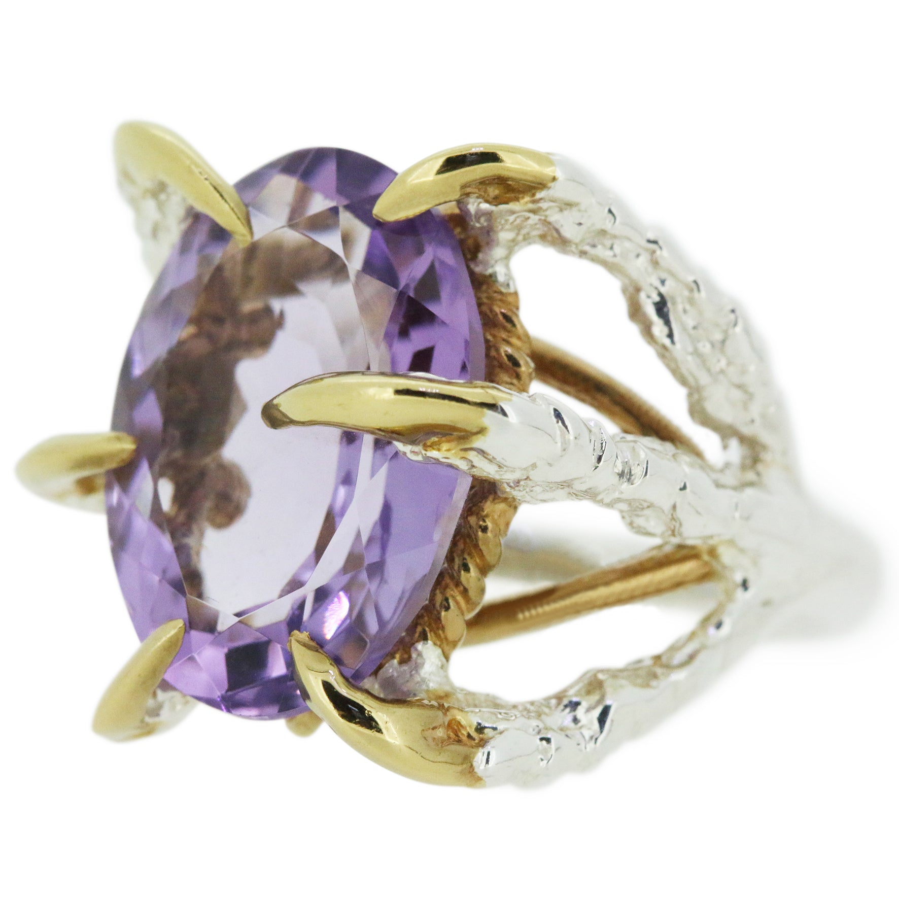 Amethyst Deborah Ring